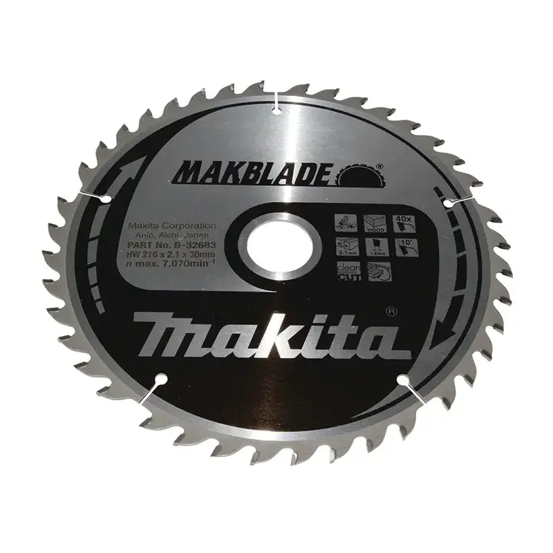 Makita HM Klinge 216mm - B-32683 til Værktøj & Elværktøj