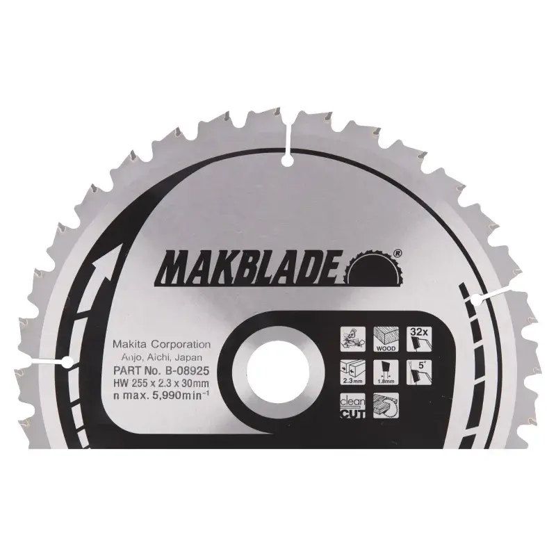 Makita Hm-klinge 255mm 32T (B-32720)
