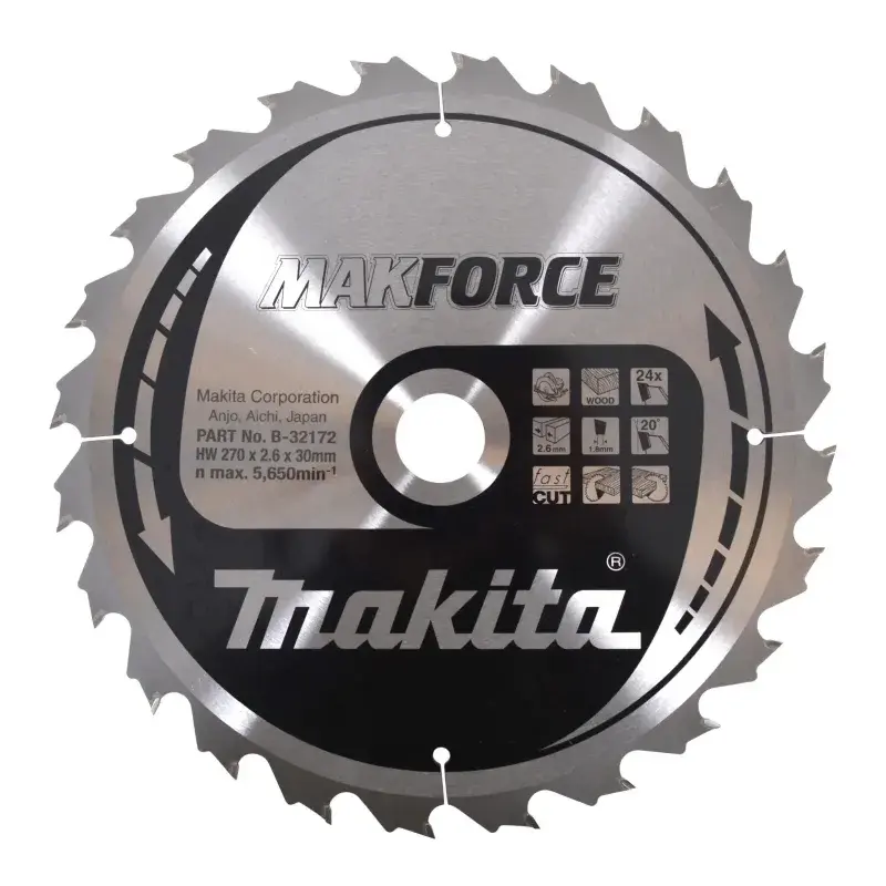 Makita Hm Klinge 270x30x24z Makforce - B-32172 Tilbud!