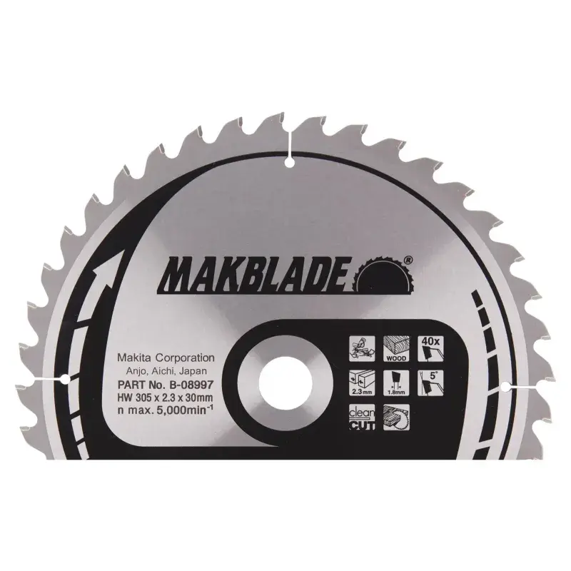 Makita Hm-klinge 305mm 40T - Specialtilbud!