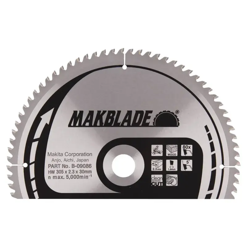 Makita Hm-klinge 305mm 80t - Få det bedste værktøj!