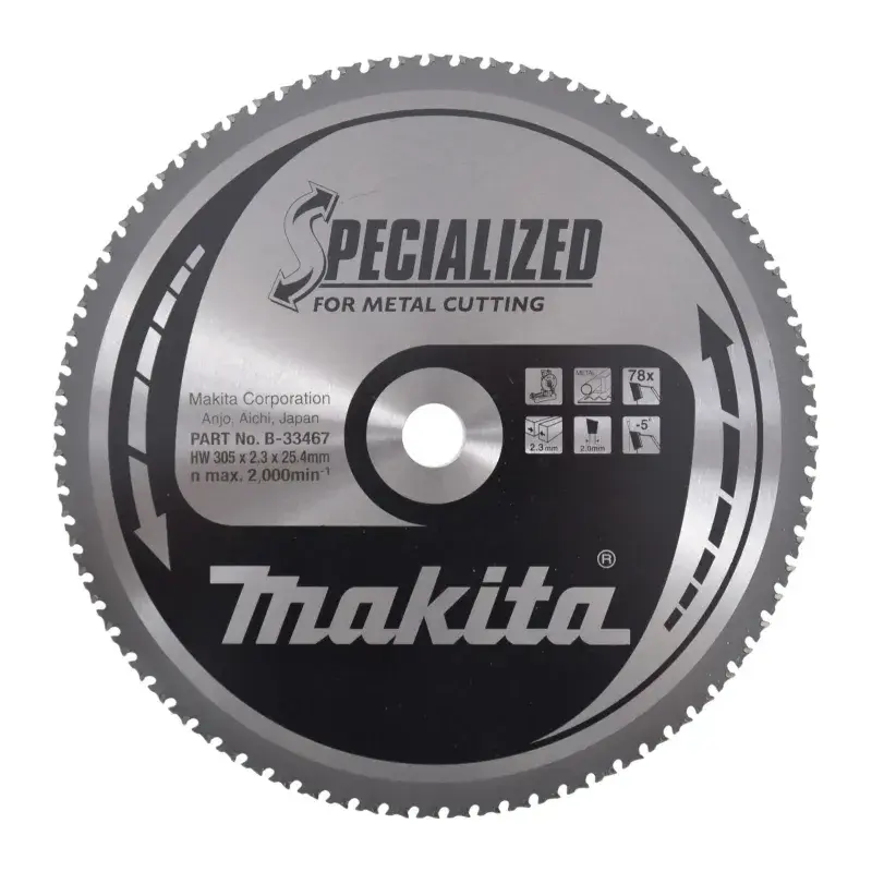 Makita Hm Klinge 305x25,4 mm - B-33467 til Værktøj