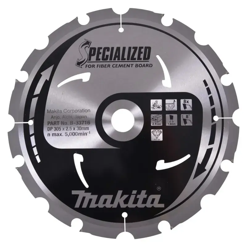 Makita Hm-klinge 305x30x8t - B-33716 til værktøjssalg
