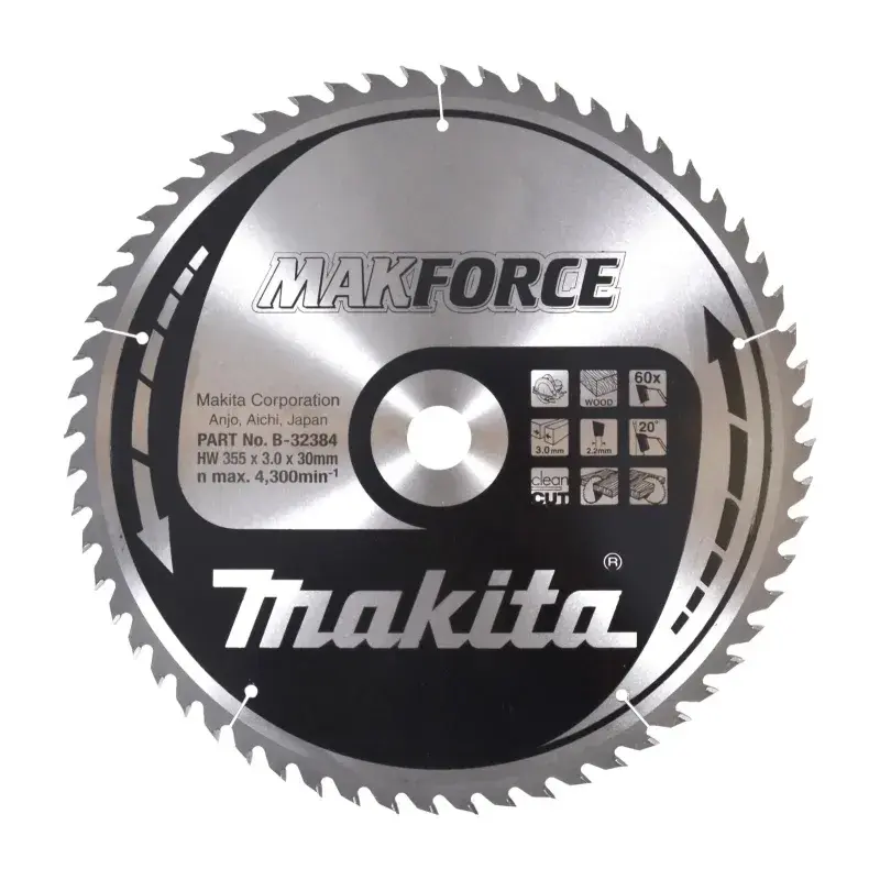 Makita HM Klinge 355x30x60z Makforce B-32384