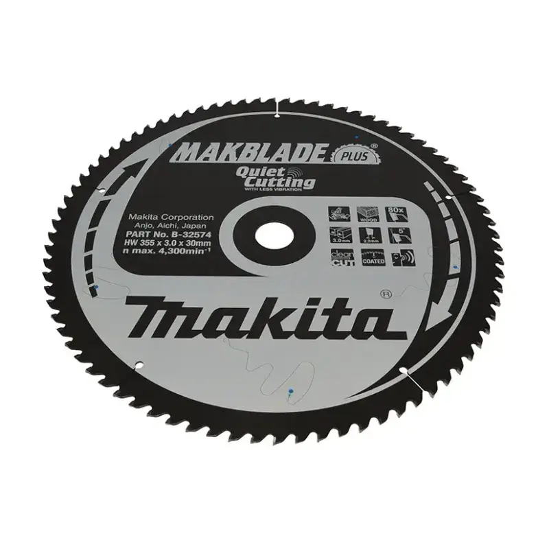 Makita Hm Klinge 355 mm - B-32574 til Elværktøj