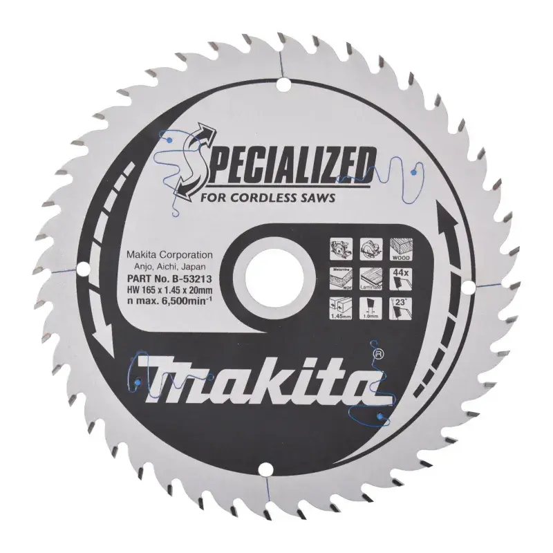 Makita HM Klinge 165x20x44z - B-53213