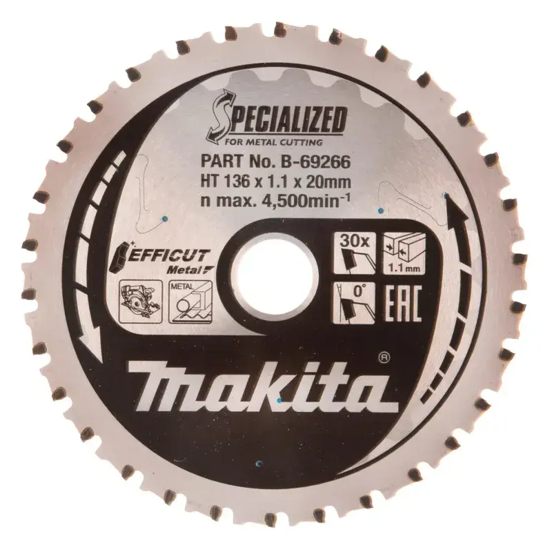 Makita TCT Klinge 136x20mm med 30 tænder - B-69266