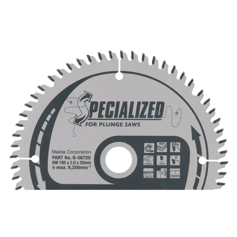 Makita TCT Klinge 165x20mm 60T - B-56720