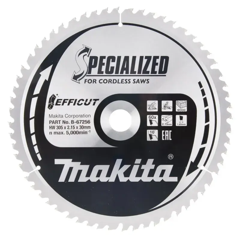 Makita TCT Klinge 305x30mm - B-67256 til præcisionsskæring