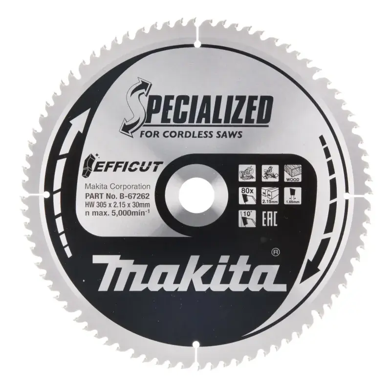 Makita TCT Klinge 305x30mm - B-67262 til præcisionsskæring
