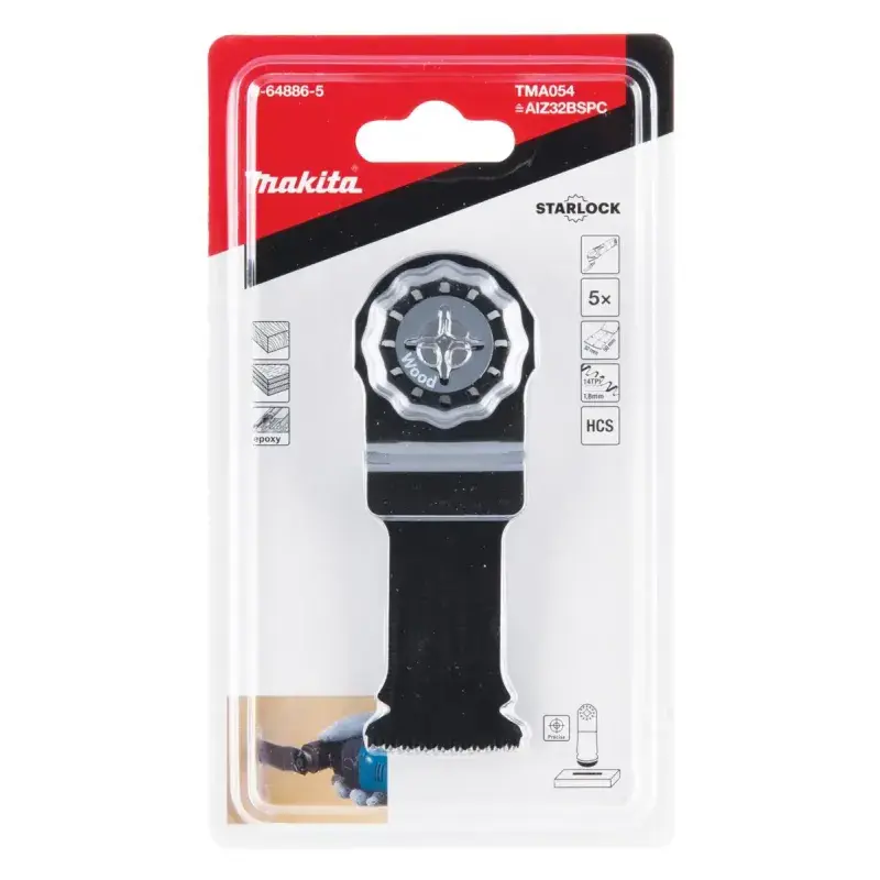 Makita Multicut Træ 32mm AIZ32BSPC - B-64886-5