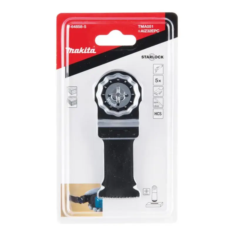 Makita Multicut Træ 32mm Aiz32epc - B-64858-5
