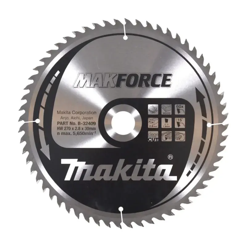 Makita Savklinge 270 mm - B-32409 til Elværktøj