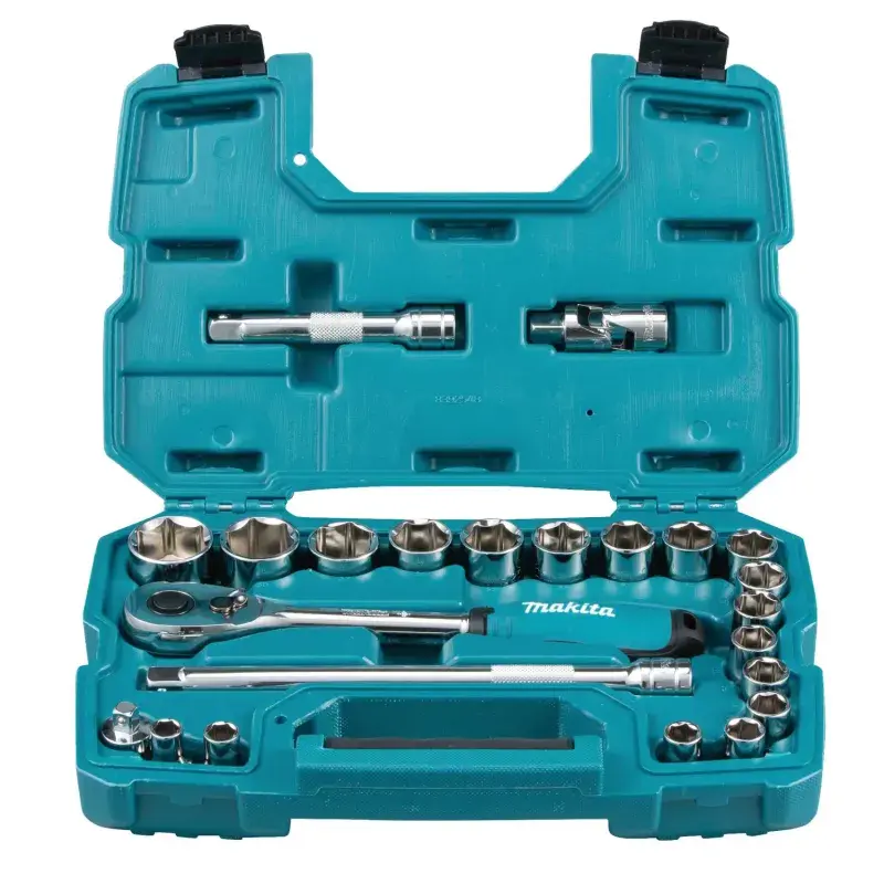 Makita 1/2" Topnøglesæt med 23 Dele - B-65589
