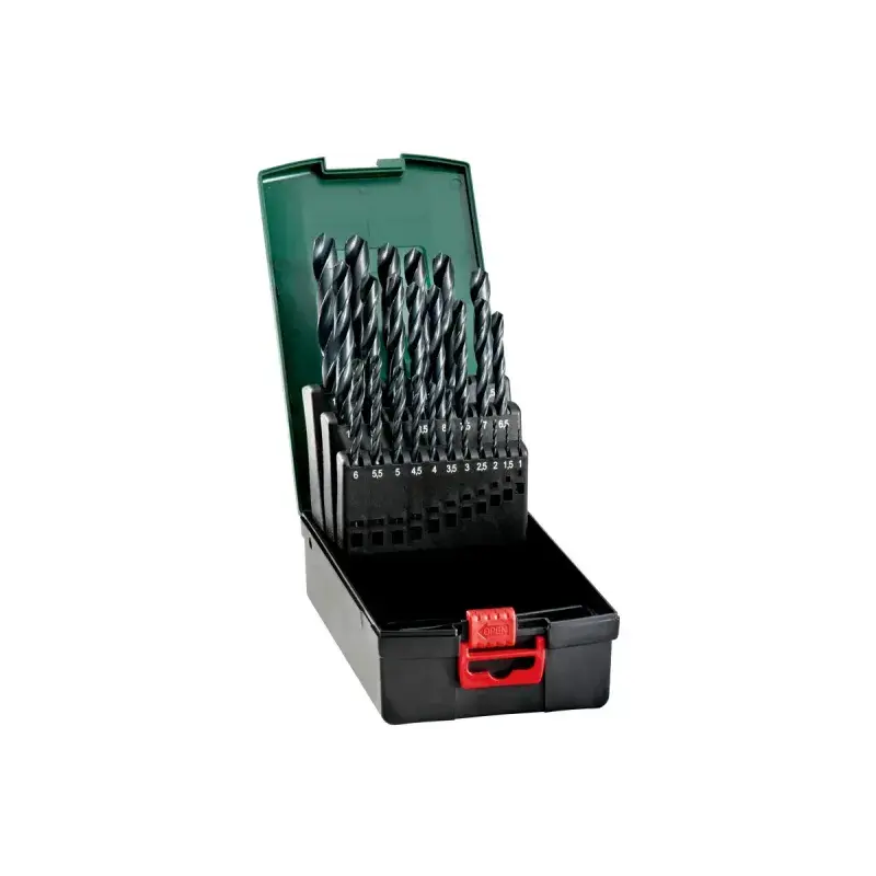 Metabo Metalbor HSS-R DIN 338 - Rullevalset Kvalitet