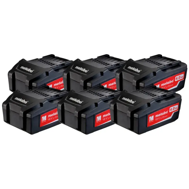 Metabo 18V Li-Ion Batterier - Effektiv Opladningsteknologi