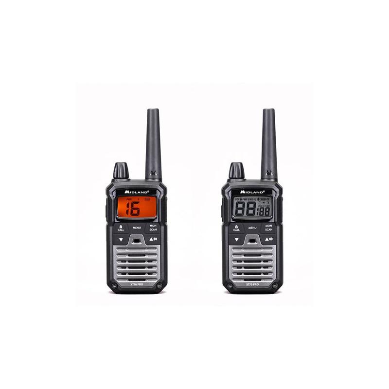 MIDLAND XT70 Pro Duo Walkie Talkie - Vandafvisende Model