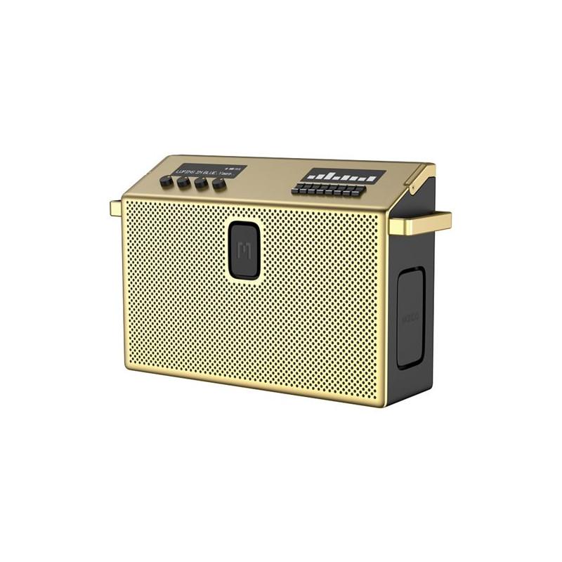 Mondo BT Højttaler Large i Messing/Sort - Bluetooth Lydoplevelse