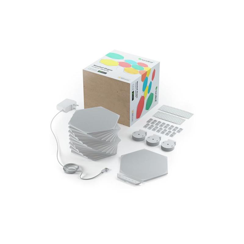 Nanoleaf Shapes Hexagon Startpakke 15PK - Smart Belysning