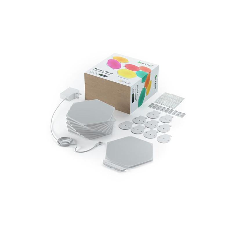 Nanoleaf Shapes Hexagon Startpakke 9PK - Smart Belysning