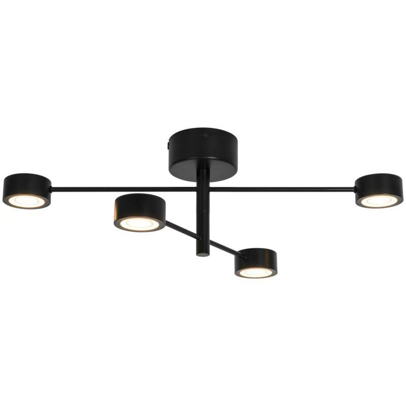 Nordlux Clyde Flex 4-Rail - Spotlys - Sort Design