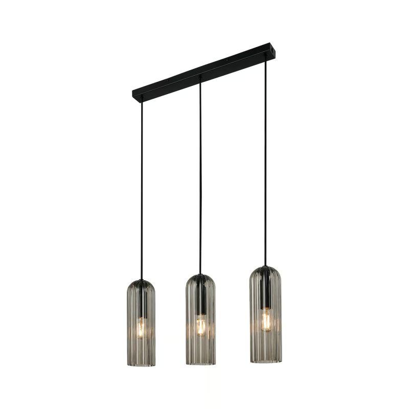 Nordlux Miella 3-Rail Pendel - Røgfarvet Elegance