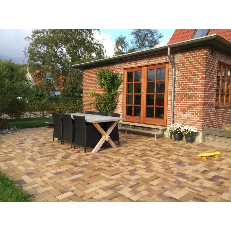 Odense Klinke Belægningstegl - 200x100x40 mm Til Haven
