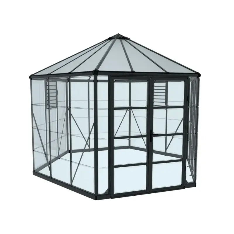 Palram - Canopia Oasis 9 m² hexagonalt drivhus