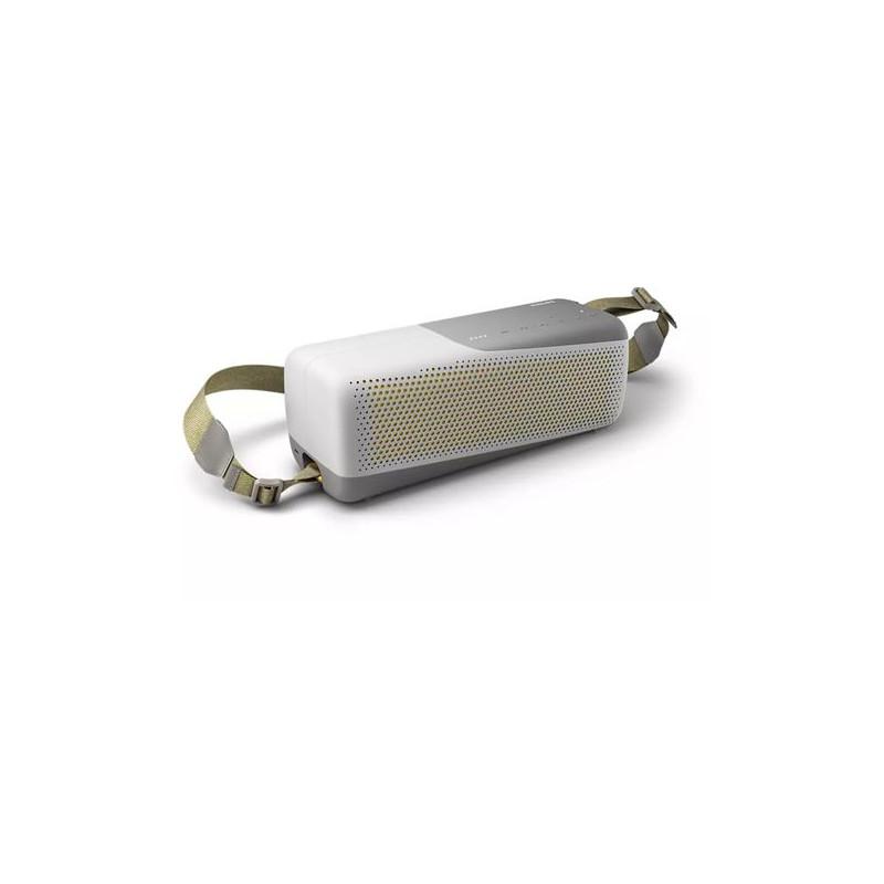 Philips TAS7807W, hvid Bluetooth højttaler med 24 timers spilletid