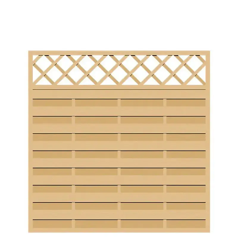 Plus Bergen hegn med espalier 180x180 cm - Trykimprægneret