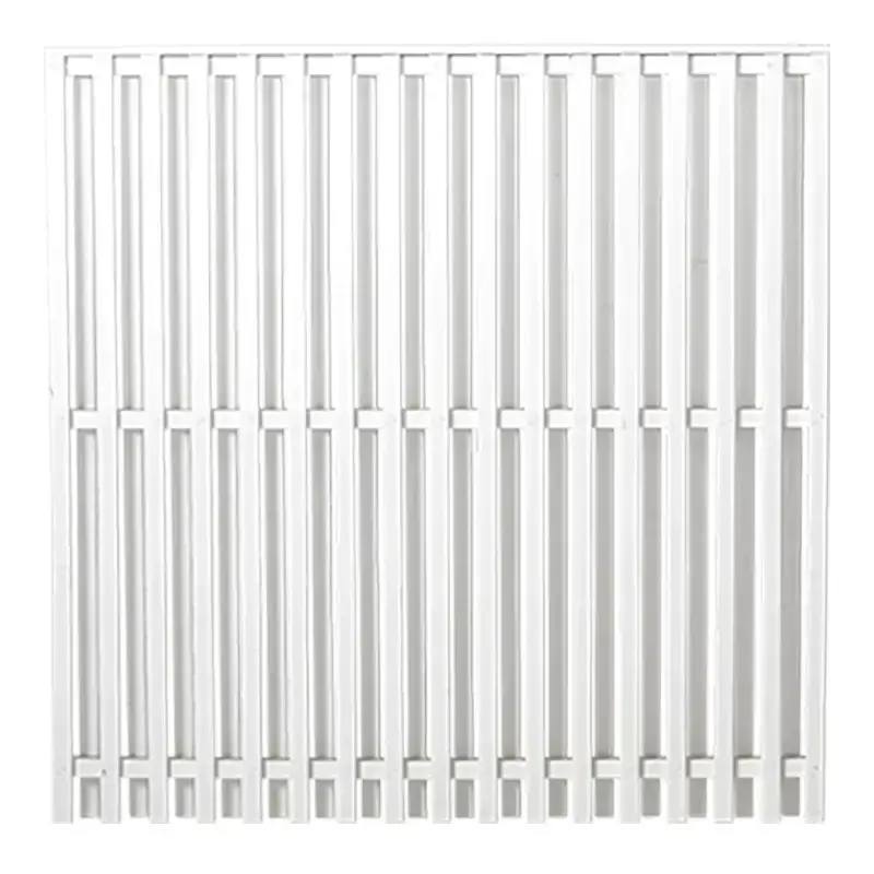 Plus Nagano Hegn - 180x180 cm - Hvid Grundmalet