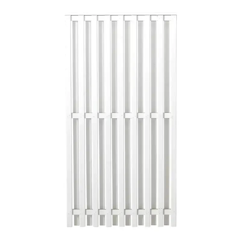 Plus Nagano Hegn - 90x180 cm - Hvid grundmalet med fungicid