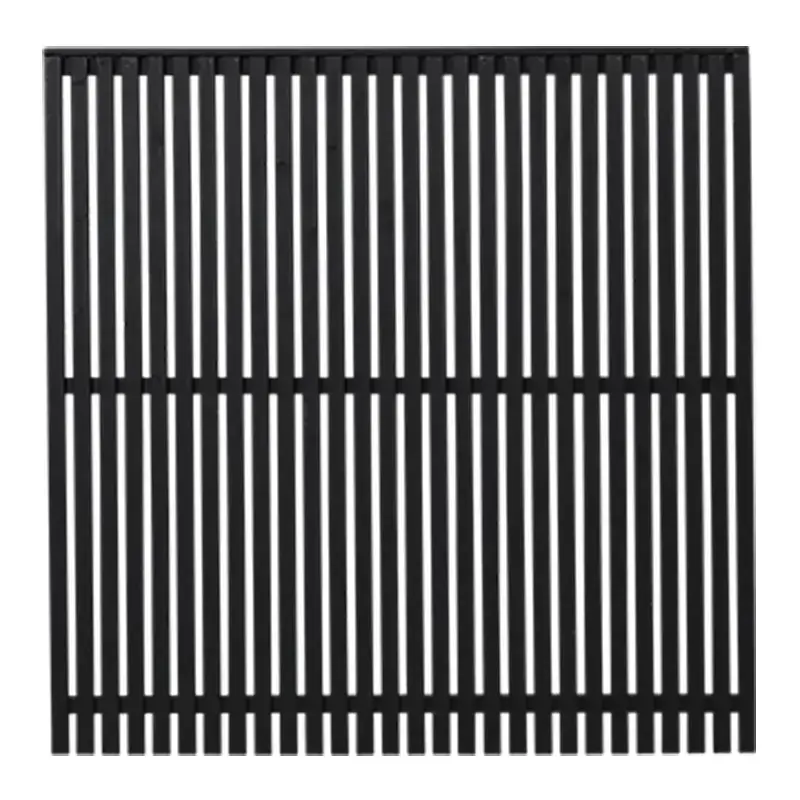 Plus Sendai Hegn - 180x180 cm - Sort Grundmalet Hegn