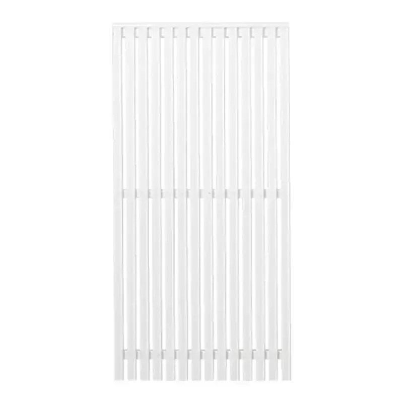 Plus Sendai Hegn - 90x180 cm - Hvid grundmalet tilbud