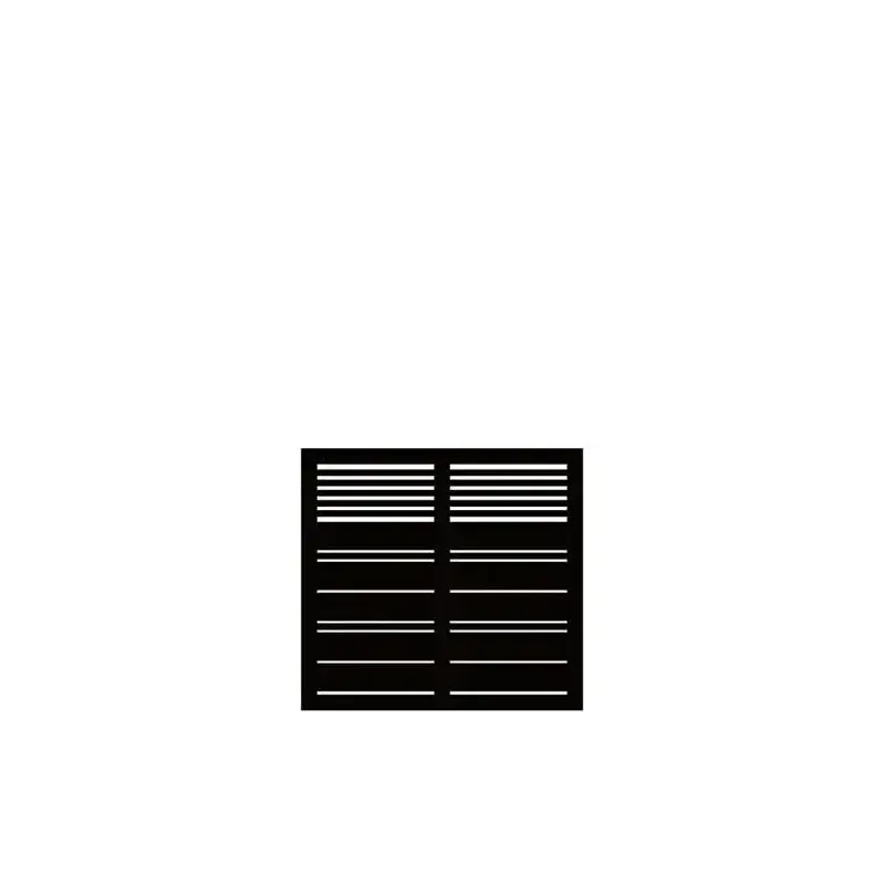 Plus Silence Terrasseelement 120x110cm - Elegant Sort Design