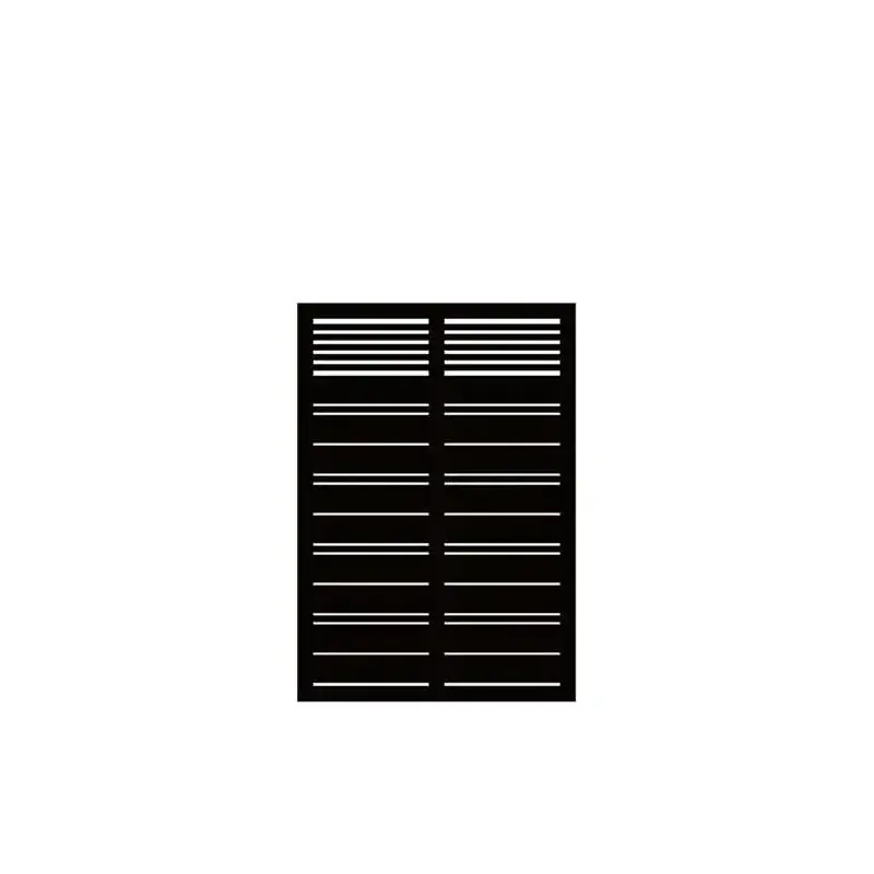 Plus Silence Terrasseelement 120x170cm - Elegant Sort Hegn