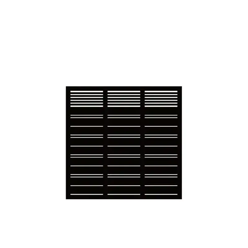 Plus Silence Terrasseelement - 176x170 cm - Sort Design