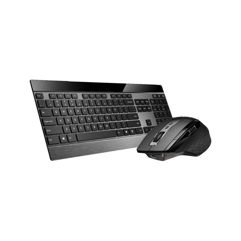 RAPOO 9900M Trådløs Tastatur og Mus - Nordisk Layout