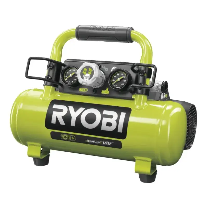Ryobi R18AC-0 Batteridrevet Kompressor - Ideel til Oppumpning