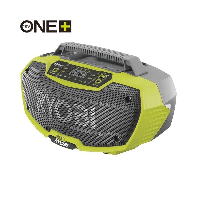 Ryobi Radio med Bluetooth og USB-opladning