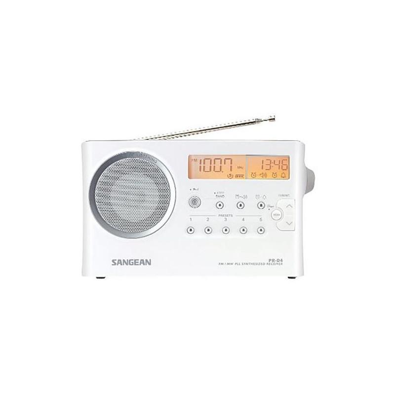 Sangean PRD4 Radio i hvid - Få den nu!