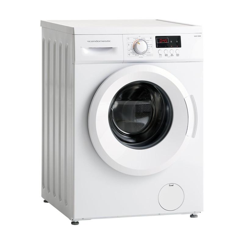 Scandomestic WAH 2808 W Frontbetjent Vaskemaskine Tilbud
