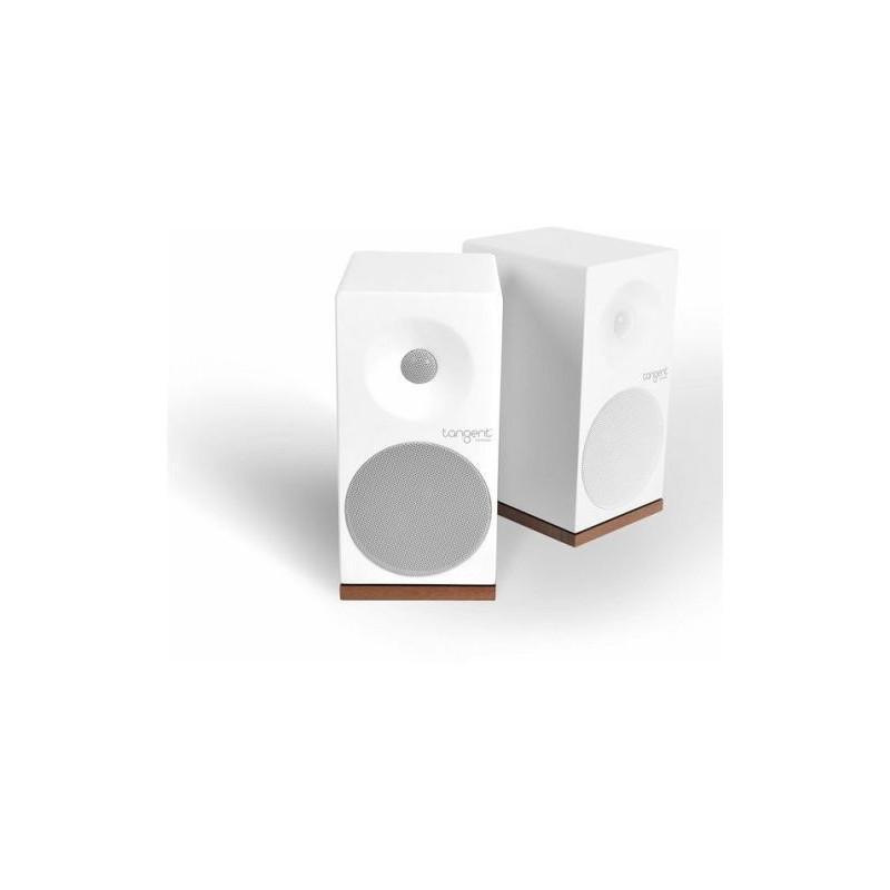 Tangent Spectrum X5 Hvide Reolhøjttalere - Unikt Design