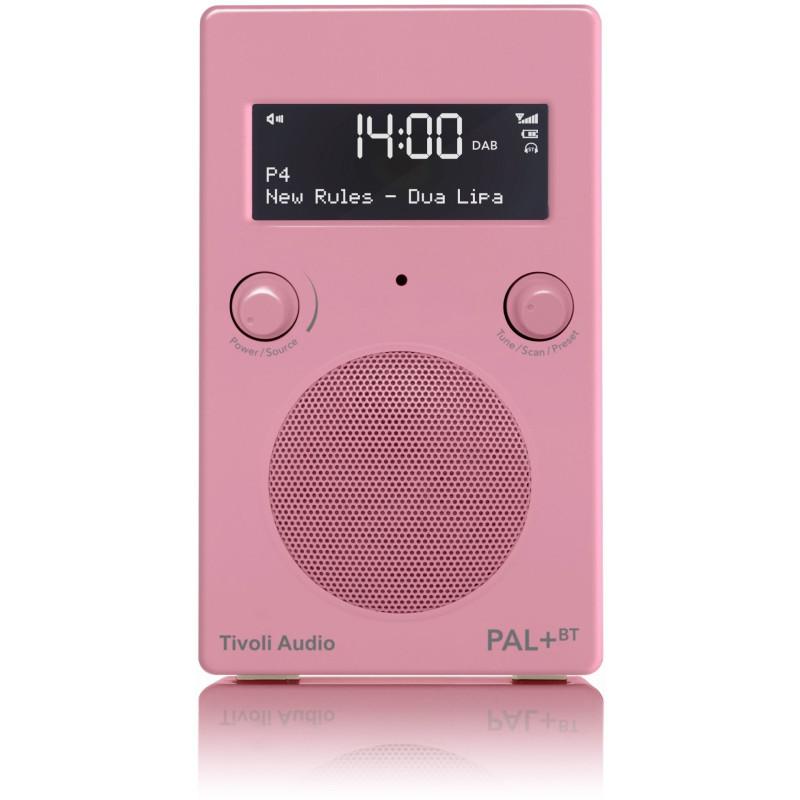 Tivoli Audio Classic PAL+BT, pink DAB+/FM Radio med Bluetooth