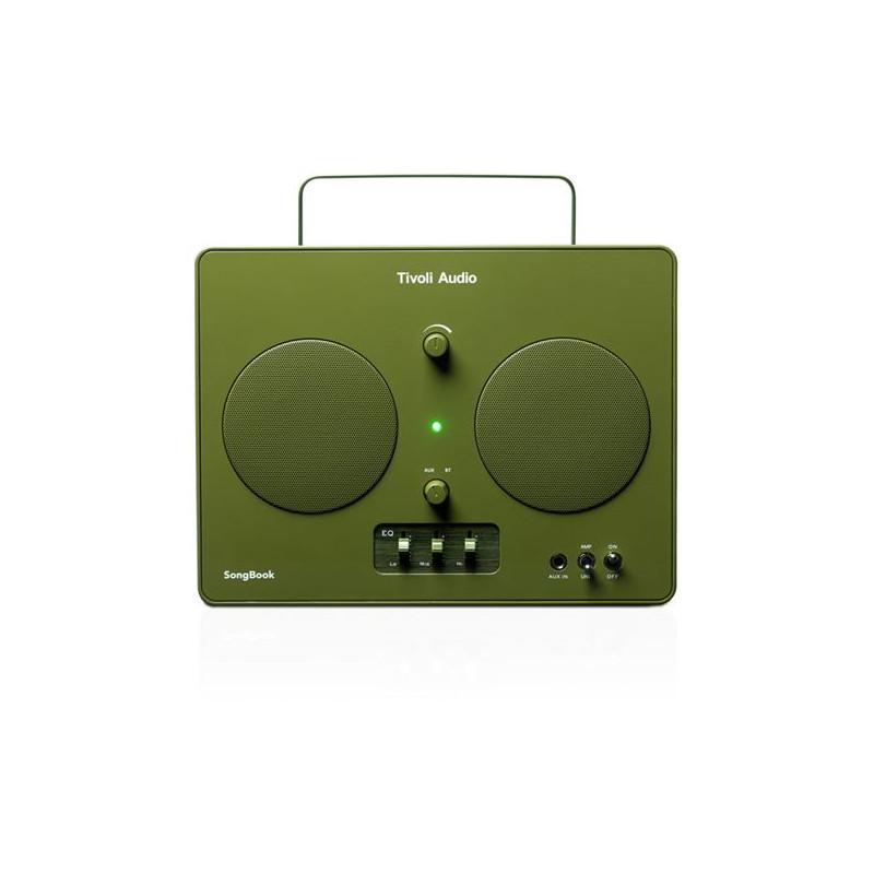 Tivoli Audio SongBook - Grøn Bluetooth Højttaler med AUX Indgang