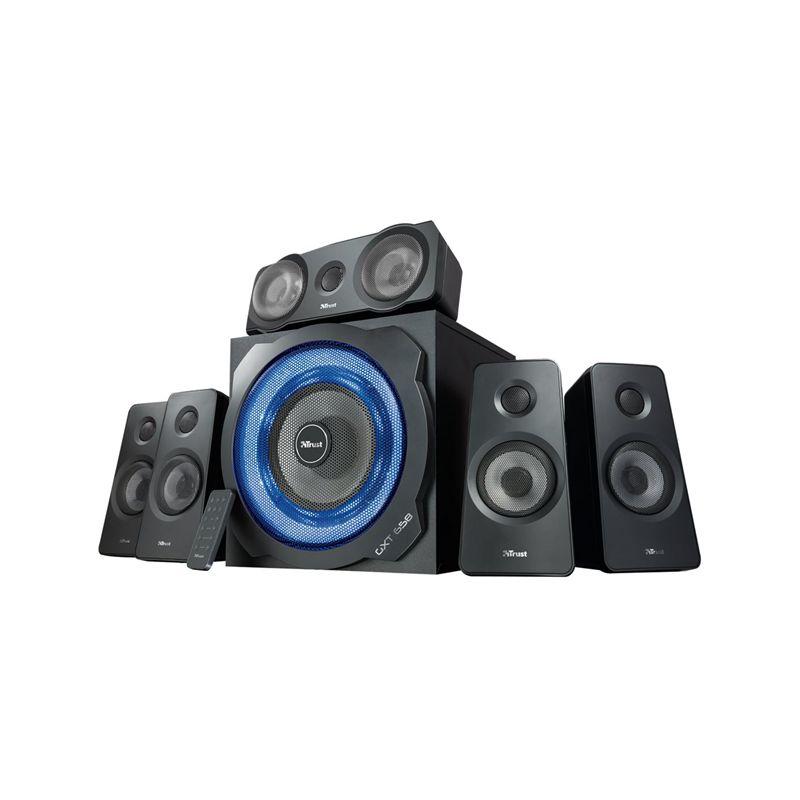 TRUST GXT658 TYTAN 5.1 Højttalersystem - Fantastisk Lydoplevelse
