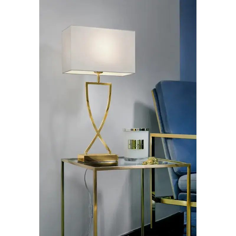 Villeroy & Boch Toulouse Bordlampe i Guld 69 cm