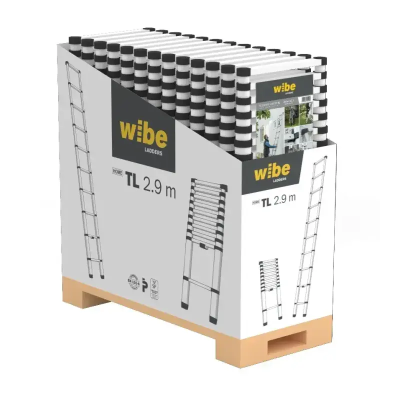 Wibe Teleskopstige - Praktisk og Pladsbesparende Model