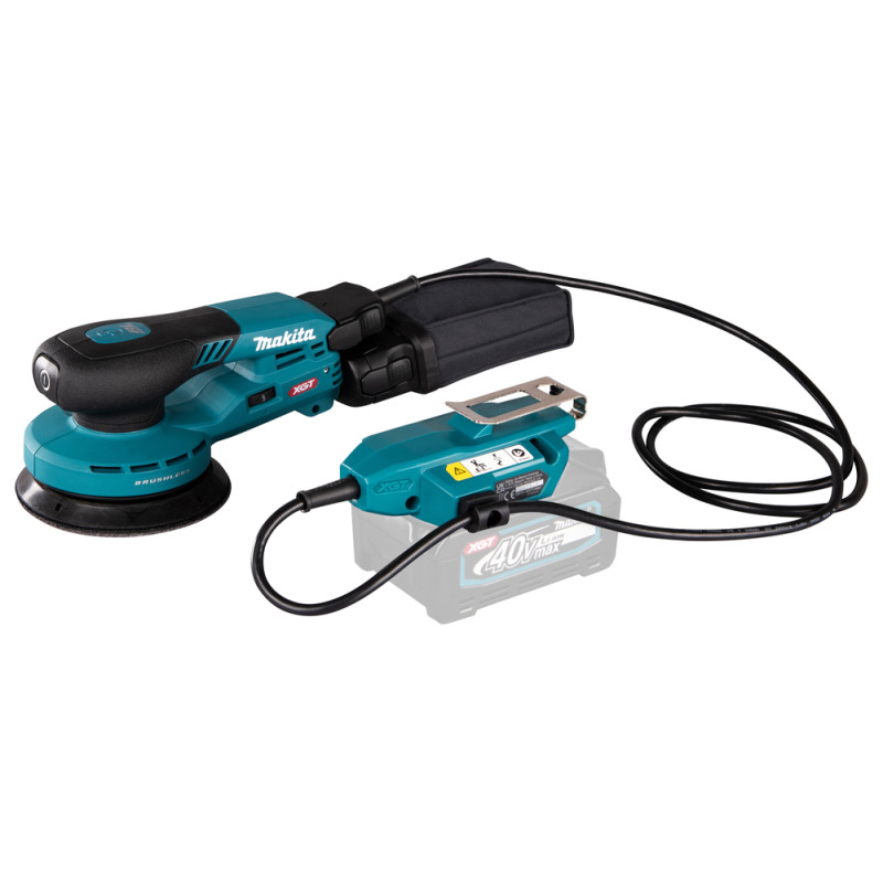 Makita Excentersliber XGT® - Effektiv slibning med støvudsugning