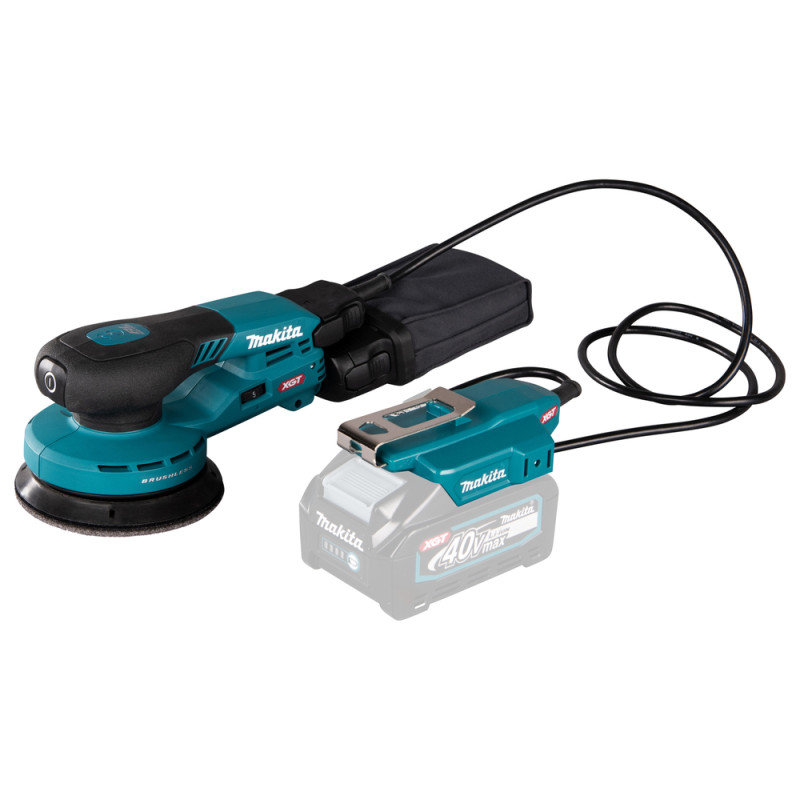 Makita Excentersliber XGT® - Effektiv slibning med støvudsugning